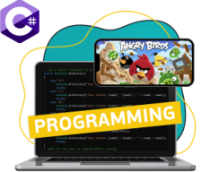 Программирование на C#. Удивительный мир 2D-игр - Школа программирования для детей, компьютерные курсы для школьников, начинающих и подростков - KIBERone г. Хабаровск