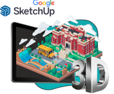 Google SketchUp - Школа программирования для детей, компьютерные курсы для школьников, начинающих и подростков - KIBERone г. Хабаровск