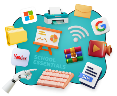 Цифровая база для школьника - КИБЕРшкола программирования для детей, компьютерные курсы для школьников, начинающих и подростков - KIBERone г. Хабаровск