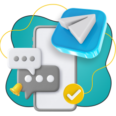 Создание Mini App для Telegram - КИБЕРшкола программирования для детей, компьютерные курсы для школьников, начинающих и подростков - KIBERone г. Хабаровск