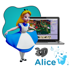 Alice 3d - КИБЕРшкола программирования для детей, компьютерные курсы для школьников, начинающих и подростков - KIBERone г. Хабаровск