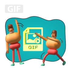 Gif-анимация - КИБЕРшкола программирования для детей, компьютерные курсы для школьников, начинающих и подростков - KIBERone г. Хабаровск