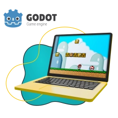 Godot. Основа создания легендарных игр - КИБЕРшкола программирования для детей, компьютерные курсы для школьников, начинающих и подростков - KIBERone г. Хабаровск