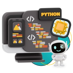 Мой первый сайт с мозгами: Python + AI - КИБЕРшкола программирования для детей, компьютерные курсы для школьников, начинающих и подростков - KIBERone г. Хабаровск