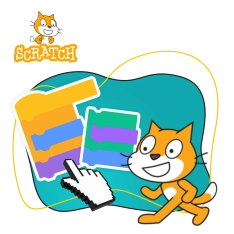 Scratch. Продвинутый уровень – создаём игры, как маленькие разработчики! - КИБЕРшкола программирования для детей, компьютерные курсы для школьников, начинающих и подростков - KIBERone г. Хабаровск