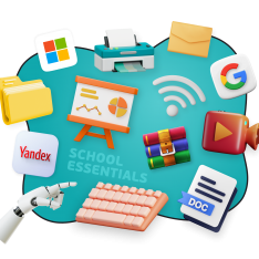 Цифровая база для школьника - КИБЕРшкола программирования для детей, компьютерные курсы для школьников, начинающих и подростков - KIBERone г. Хабаровск