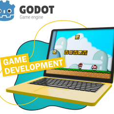 Godot.  Основа создания легендарных игр - КИБЕРшкола программирования для детей, компьютерные курсы для школьников, начинающих и подростков - KIBERone г. Хабаровск