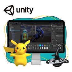 Мир игр на Unity 2D на популярном движке + AI-помощники - КИБЕРшкола программирования для детей, компьютерные курсы для школьников, начинающих и подростков - KIBERone г. Хабаровск