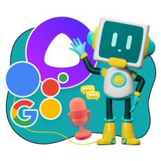 Голосовой помощник Алиса - КИБЕРшкола программирования для детей, компьютерные курсы для школьников, начинающих и подростков - KIBERone г. Хабаровск