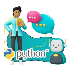 Умный чат-бот на Python на Telegram - КИБЕРшкола программирования для детей, компьютерные курсы для школьников, начинающих и подростков - KIBERone г. Хабаровск