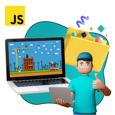 Программирование на JavaScript. Учимся создавать игры! - КИБЕРшкола программирования для детей, компьютерные курсы для школьников, начинающих и подростков - KIBERone г. Хабаровск