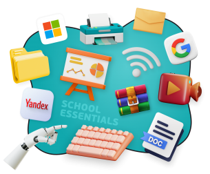 Цифровая база для школьника - КИБЕРшкола программирования для детей, компьютерные курсы для школьников, начинающих и подростков - KIBERone г. Хабаровск